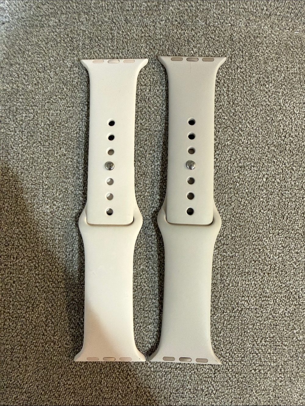 Set of 2 Apple S/M Silicone Sport Watch Band